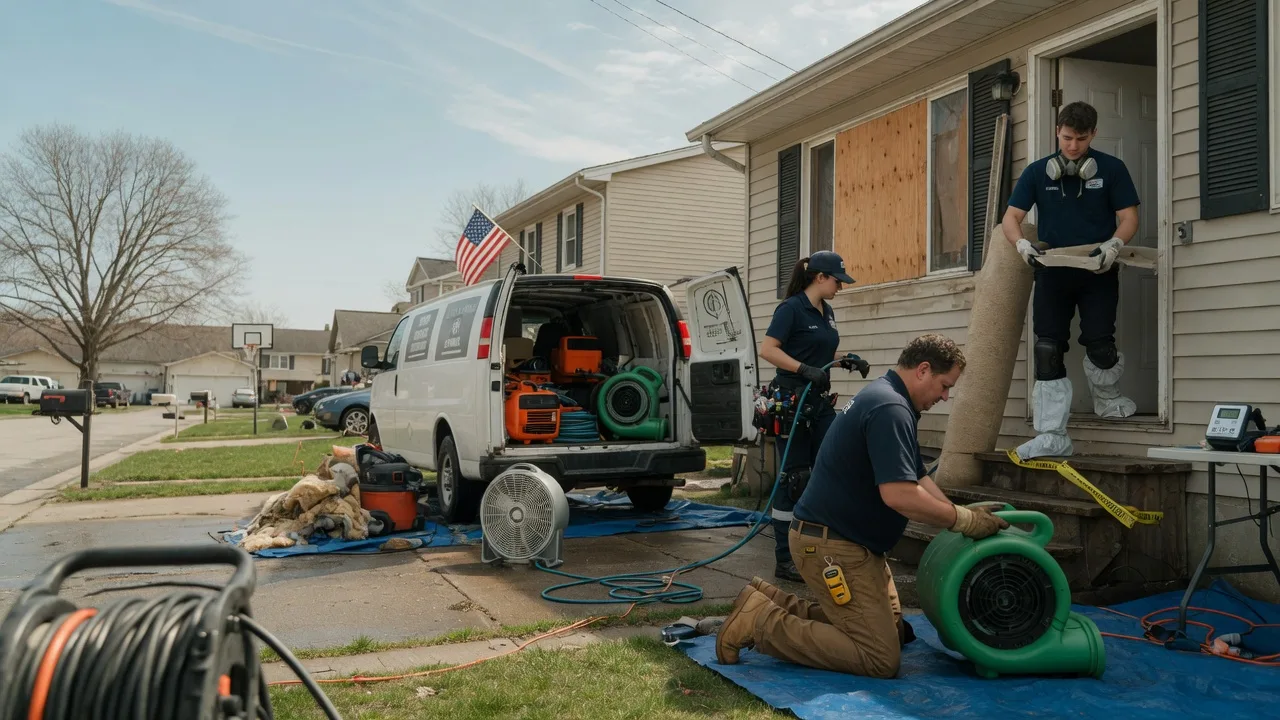 Water Damage Restoration in Kingsford, MI near me